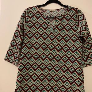 Everly Aztec Top 💚4/$20